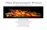 The Pennoyer Press · their futures. I'd like to share how proud I am to be a new member of the Pennoyer team. I can already tell it is a special place!” Ms. Dudkiewicz “I enjoy