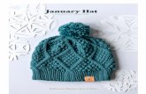 January Hat - Jimmy Beans WoolJanuary Hat A free pattern by Courtney Kelley Kelbourne Woolens Year of Hats