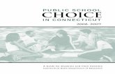 PUBLIC SCHOOL CHOICE - migrationpolicy.org · learning. For more information, contact the schools that interest you to arrange a visit. ... Choice programs have been found to directly