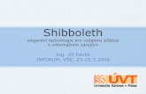 Shibboleth elegantní technologie pro vzdálený přístup k ...Shibboleth •Shibboleth is an Internet2 Middleware Initiative project that has created an architecture and open-source