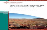 New SHRIMP geochronology from the Arunta Region: 2009 - 2010 · 2015-12-03 · SHRIMP Geochronology of the Arunta Region: 2009-2010 New SHRIMP geochronology from the Arunta Region: