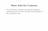 More Jobs for Commas - Binder Blocks733257565503770808.weebly.com/.../more_jobs_for_commas.pdfSEPARATING EQUALLY IMPORTANT ADJECTIVES • This works with two example sentences, but