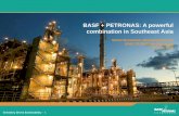 BASF + PETRONAS: A powerful combination in Southeast Asia · Aroma ingredients –a quantum leap in product portfolio Citral value chain will support diversification into specialty