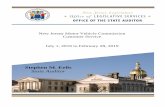 New Jersey Motor Vehicle Commission Customer Service July ... · NEW JERSEY MOTOR VEHICLE COMMISSION CUSTOMER SERVICE Page 1 Scope We have completed an audit of the New Jersey Motor