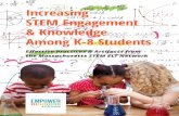 Increasing STEM Engagement & Knowledge Among K-8 Students · Increasing STEM Engagement & Knowledge Among K-8 Students. PROJECT OVERVIEW I n 2016-2017, ... a class reading of Charlotte’s