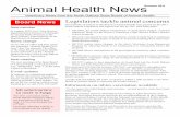 Animal Health News Summer 2011 - North DakotaAnimal Health News Summer 2011 Veterinary News from the North Dakota State Board of Animal Health Several bills of interest to the Board