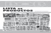 LISTA DE PRODUCTOS · PDF file Monografía M132 Historia de la bandera mexicana 1 (24 de febrero) Monografía M772 Historia de la bandera mexicana 2 ... patrios Monografía M409 Bandera
