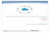 DEVOPS ON MS CLOUD: O365 & AZUREdevopsonms-cloud.azurewebsites.net/DevOpsDocs/DevOps on MS Cloud.pdfDevOps on MS Cloud: O365 & Azure 15 15. PowerShell activity for Replace Token _