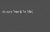 Microsoft Power BI for O365 - Netwoven · o Power BI for O365 o Data Discovery o Data Analysis o Data Visualization & Power Maps o Natural Language Search (Q&A) o Power BI Site o