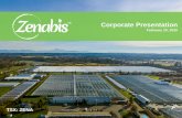 Corporate Presentation - Zenabisrecipient with access to any additional information or to update this Presentation or to correct any inaccuracies or omissions. Information contained