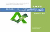 B.COM – II – ADVANCED AND COST ACCOUNTINGa4accounting.weebly.com/uploads/7/1/2/8/7128209/b.com_-_ii_-_2014(p)_old_course.pdfThese are only for understanding the solutions. For