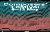 Conservatorium van Amsterdam Composers’ Festival 9–12 May · 2019-04-03 · Conservatorium van Amsterdam Composers’ Festival 9–12 May Silvia Lanao • David Ko • Pepijn