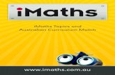 iMaths Topics and Australian Curriculum Match...iMaths ationa dition The tables on these pages list the three content strands, their associated sub-strands and content descriptions