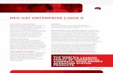 Red Hat enteRpRise Linux 5 - Dataforce ASAP · Red Hat Enterprise Linux 5 offers compelling value for every IT manager–the ability to make the IT budgets stretch further. Improving