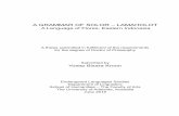 A GRAMMAR OF SOLOR LAMAHOLOT - University of Adelaide · A GRAMMAR OF SOLOR – LAMAHOLOT A Language of Flores, Eastern Indonesia A thesis submitted in fulfilment of the requirements