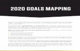 2020 GOALS MAPPING · 2020-01-07 · Create your compelling future. Build the life of your dreams. Make goals that will drive you – goals with some power behind them. After all,