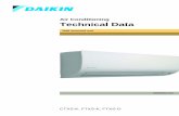 Air Conditioning Technical Data - Atexxo Manufacturing · Air Conditioning Technical Data Wall mounted unit EEDEN15-100 CTXS-K, FTXS-K, FTXS-G • Split - Sky Air • CTXS-K, FTXS-K,