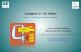 Compresión de Vídeo. Tema 2.2. Estructura jerárquica del H · 2017-10-05 · Compresión de video Grado en Ingeniería de Tecnologías de Telecomunicación 2 ESTRUCTURA DEL VIDEO