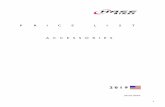 (Zubehörliste - Endkunden USA 2019) - Hase Spezialräder · 2019-07-24 · speedometer/GPS/light each 59,00 22461 Rearview Mirror - Busch & Müller - Cycle Star - with short arm