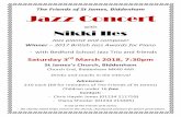 The Friends of St James, Biddenham Jazz Concert · 2018-01-16 · The Friends of St James, Biddenham Jazz Concert with Nikki Iles Jazz pianist and composer Winner – 2017 British