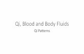 Qi, Blood and Body Fluids - Ideal Balance Blood... · •Qi, Blood and Body Fluids is one of the many pattern identification systems. •Based on information gathered by the four