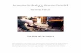 Improving the Quality of Ghanaian Parboiled Rice Training Manual · 2016-08-02 · Improving the Quality of Ghanaian Parboiled Rice Training Manual The Role of Parboilers This publication