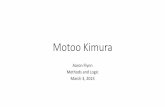Kimura - University of Colorado Boulderdosequis.colorado.edu/Courses/MethodsLogic/Docs/Kimura.pdf · Kimura’s scientific career •Inspired to do population genetics by Sewall Wright