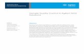 Sample Quality Control in Agilent NGS Solutions...Application Note Next Generation Sequencing Authors Madhurima Biswas and Shweta Sharma Agilent Technologies, Inc. La Jolla, CA USA