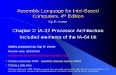 Assembly Language for Intel-Based Computers, 4 Editionfaculty.tamuc.edu/nsirakov/Teaching/lecturepowerpoints/csci-1516/... · Named storage locations inside the CPU, optimized for