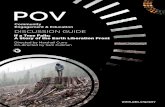 DG - Bronx Princess · 2018-10-22 · POV DISCUSSION GUIDE |2 If a Tree Falls: A Story of the Earth Liberation Front LETTER FROM THE FILMMAKER NEW YORK, 2011 The making of If a Tree