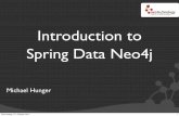 Introduction to Spring Data Neo4j - Whiteship's Eprilwhiteship.me/wp-content/uploads/2011/11/spring... · Spring Data Neo4j ๏Focus on Spring Data Neo4j ๏VMWare is collaborating