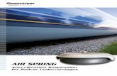 Anti-vibration Suspension for railcar Undercarriages...Bridgestone Air Springs: High quality and safe anti-vibration suspension systems for a wide range of railcar vehicle undercarriages,