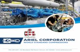 ARIEL CORPORATIONAriel Corporation Ariel Support Ariel compressors are packaged to meet industry specifications by Ariel Distributors around the world. These partner companies follow