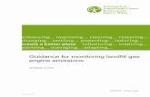 558 11 LFTGN08 Guidance for monitoring landfill gas engine … · 2014-06-19 · In writing this revision of the guidance we have taken account of the results on engine emissions