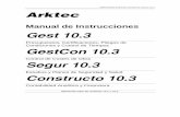 Manual de Instrucciones - Arktecarktec.com/ES/Productos/Gest/PDF/AdenG103e.pdf · 2016-03-31 · posible introducir esta información en ella. Gest Residuos utiliza estos datos para