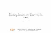 Bhutan Improves Economic Development as a Net Carbon Sinkclimate.org/wp-content/uploads/2016/07/Bhutan-Improves... · 2016-07-18 · 2 The Climate Institute|Bhutan Improve Economic