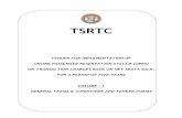 TSRTC · TSRTC will conduct a pre-bid meeting to clarify the objectives/scope of the tender in Main Conference Hall, Bus Bhavan, Mushirabad, Hyderabad at 15.00 hrs., on the date mentioned