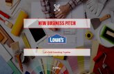 NEW BUSINESS PITCH - WordPress.com · NEW BUSINESS PITCH Let’s Build Something Together. NAME BRAND PITCH TYPE Media MARKET DATE ... SOCIAL MEDIA DECOR BLOGS ONLINE VIDEO - Source: