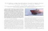 On the Inﬂuence of Ship Motion Prediction Accuracy on ...pabbeel/papers/FromGravdahlAbbeel... · On the Inﬂuence of Ship Motion Prediction Accuracy on Motion Planning and Control