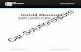 Video Interface for Audi MMI 3G manual - f00.psgsm.net · Read and follow the instruction manual. Wiring location must not interfere driving, get in or out from car. Use electrical