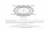 The International Center for Reiki Training · 2020-01-02 · 3 The Philosophy and Purpose of The International Center for Reiki Training Philosophy • Honesty and clarity in one’s