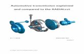 Automotive transmission explained and compared to the ... · 3 | Page AutoTransExplainedVer1.docx 1 Automotive transmissions state of the art The automotive transmission is a device