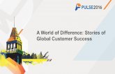 A World of Difference: Stories of Global Customer Success · ©2015 Gainsight. All Rights Reserved. A World of Difference: Stories of Global Customer Success