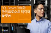 SQL Server 2014와 마이크로소프데이터 플랫폼 · PDF file 2014-03-12 · SQL Server 2000 SQL Server 2005 SQL Server 2008 SQL Server 2008 R2 SQL Server 2012 XML KPIs Management