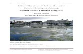 De of Egeria densa Control Pro gramdbw.ca.gov/pages/28702/files/EDCP-2013_Annual_Report.pdfrnia De Division eria d For th ... Egeria densa (Brazilian Elodea) is a fast growing, aquatic