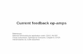 Current feedback op-amps - Circuits and Systemscas.ee.ic.ac.uk/people/dario/files/E416/Current feedback op-amps07a.pdf · transimpedance amplifier, while the voltage and current buffers