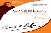 CASELLA - consaq.it · Allievo di Ildebrando Pizzetti, Virgilio Mortari (1902-1993) considerò tuttavia come proprio maestro anche Alfredo Casella, con il quale ebbe occasione di