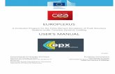EUROPLEXUS USER'S MANUAL · 2019-04-01 · JRC89891 EUROPLEXUS A Computer Program for the Finite Element Simulation of Fluid -Structure Systems under Transient Dynamic Loading USER'S