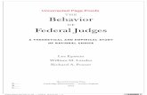 THE Behavior - Introductionepstein.wustl.edu/research/courses.RobertsCourtELP1.pdftal, or other personal, subjective factors)—are linked. If the judge has to exercise discretion,