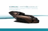 MC-2000 Manual - Massage Chair Reviews | Massage Chair Price€¦ · Title: MC-2000 Manual Created Date: 1/13/2017 2:57:36 PM